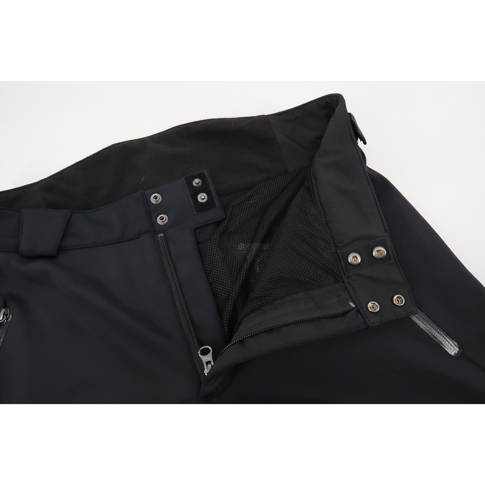Emporio Armani EA7‎ Mens Large Black Technical Ski Snow Pants Trousers Straight - Picture 8 of 15